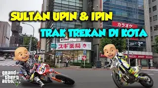 Sultan Upin Ipin Maen SUPER MOTO di Kota Sangat Bahagia - GTA V Upin Ipin Episode Spesial 286