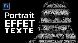 [TUTO PHOTOSHOP] : Insérer du texte dans un portrait !