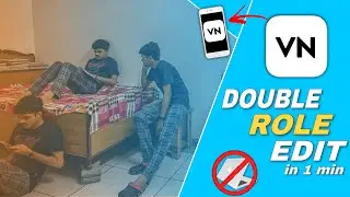 Create Double Role in Single Video in VN Tutorial🔥 | Masking In VN App