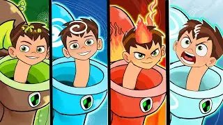 Lost in the Skibidi Toilet's world #4: Ben 10 Skibidi Toilet #14 Fanmade Transformation