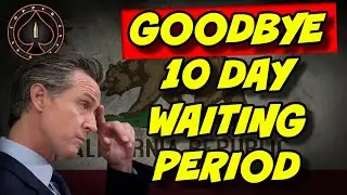 California 10 Day Waiting Period On Chopping Block, Richards v. Bonta