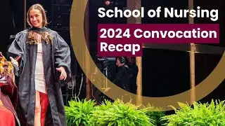 Nursing graduates from McMaster University celebrate Spring 2024 convocation