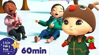 Jingle Bells Song! +More Kids Christmas Nursery Rhymes | Lellobee