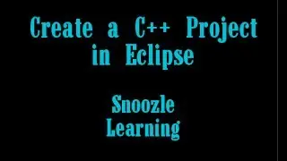 Create a C++ Project in Eclipse