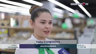ISHONCH do'konlar tarmog'i Urganch filiali ochilishi UZREPORT TVda