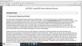 2017 LibreCAD USERS EXTENSIVE MANUAL PART 1
