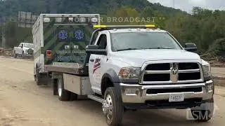 10-01-2024 Erwin, TN - Evacuated Hospital Aftermath