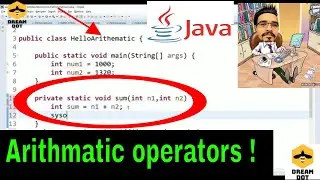 Java programming tutorial for beginners | Arithmetic Operators in Java !