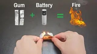 Gum Wrapper Survival Hack - Full Explanation