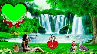 love song green screen effect background video/ green screen love video