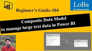 Power BI Composite Data Model | PBI Direct Query from SQL | Make PBI lighter | Reduce PBI size