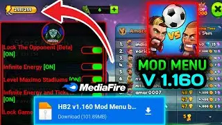 Head Ball 2 Mod Menu Apk 1.160🔥||Head Ball 2 Hack Mod Menu Latest Version😱||Mod Apk✔||Alex noble❤