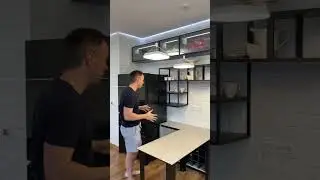 Стильные и прочные полки для кухни в стиле лофт
