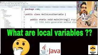 Java programming tutorial for beginners | Local Variables in Java !