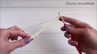 КРУТАЯ ПОВЯЗКА КРЮЧКОМ ИЗ ОСТАТКОВ ПРЯЖИ