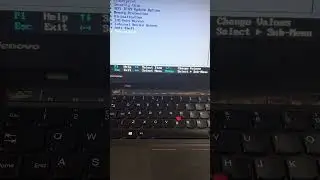 Lenovo X1 carbon 2nd gen how to enter bios menu and change boot order