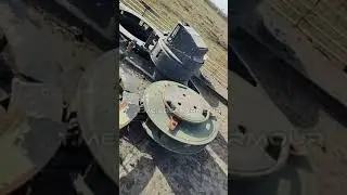 Panzer-Verschrottung in der Ukraine: Deutscher Leopard 2 2A6 & US Bradley M2A2 #Leopard2 #Leopard2A6