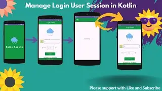 save login user session in android kotlin