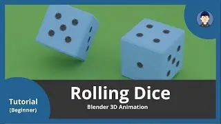 How to make a rolling dice animation in Blender [2.8]