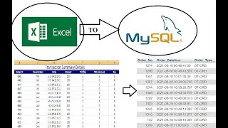 How to Convert Excel Data into MySql Table  |Excel #2