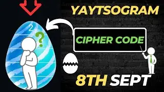 Yaytsogram Egg Break Guide & Cipher Code Crack – September 8, 2024