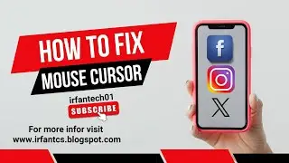 Laptop mouse not showing on desktop | Computer me Mouse pointer nahi dikh raha hain @IrfanTech01