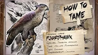 Ark Survival Evolved How To Tame Fjordhawk