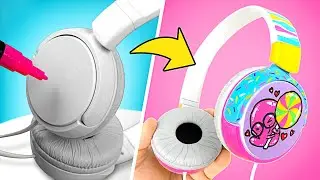 Tutoriel FACILE || Comment Personnaliser Un Casque Avec Un Style Haut En Couleurs !