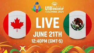 QUARTER-FINALS: Canada v Mexico | Full Basketball Game | FIBA U18 Women's AmeriCup 2024