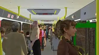 OMSI 2 Москва Маршрут 721 Обратный рейс на Лиазе 5256.26 2007 года