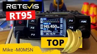 Retevis RT95  25W Dual Band HAM Mobile Radio Review