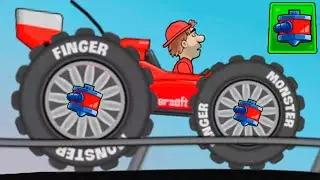 Новый УСКОРИТЕЛЬ в Хилл Климб! Обновление игры, делаем двойной прыжок, летсплей Hill Climb Racing