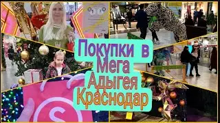 Влог Поехали в Мега Адыгею Краснодар 🌆 /Покупки 🎁/ Подарки / Ходим по магазинам 🎩/