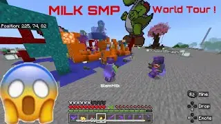 MINECRAFT - MILK SMP WORLD SHOWCASE!!!
