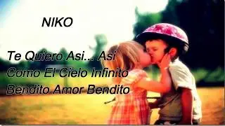 Bendito Amor Remix (Video Letras) - Niko Feat Abner, Daniel Huen, Omar Koonze, Jerry DI