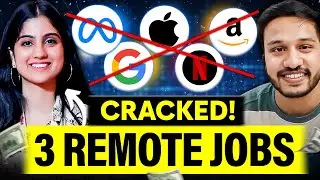 Cracked 3 Remote Job Offers | How to get Remote Jobs in 2023? | Kushal Vijay