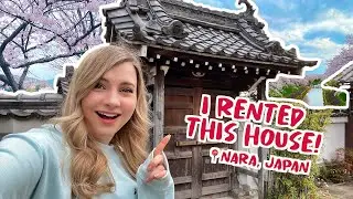 Day in my Life in Nara, Japan 🌸 Renting a House + BEST Sakura Spot!