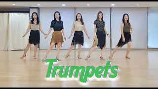 TRUMPETS - INTERMEDIATE LINEDANCE (Andrico Yusran)