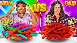 NEW VS OLD FOOD CHALLENGE #2