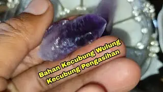 Jalan Jalan Ke Lokasi Malah Dapat Bahan Kecubung Wulung ini #amethyst #gemstone #crystals