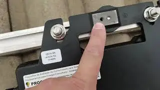 Instalação de Microinversor Apsystems em telhado