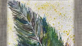How to draw a feather