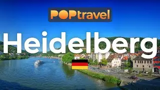 Walking in HEIDELBERG / Germany 🇩🇪- 4K 60fps (UHD)