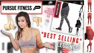 TESTING THE MOST POPULAR PURSUE FITNESS LEGGINGS! ARE THEY EVEN GOOD? ASHLEY GAITA 2022 