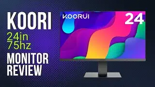 KOORUI 24 Inch Monitor Review: Best Budget Side Monitor for $71!