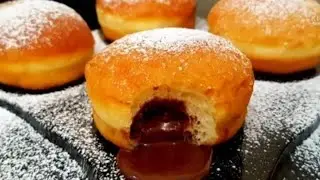 ИДЕАЛЬНОЕ ТЕСТО ДЛЯ ПОНЧИКОВ! ПОНЧИКИ С НАЧИНКОЙ! ВКУСНЫЕ БЕРЛИНЕРЫ! ДАЖЕ ОСТЫТЬ НЕ УСПЕЕТ! ВЕК ЖИВИ
