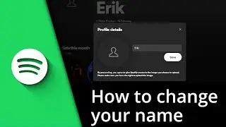 How to change your name on Spotify | Change Spotify name ✅ Tutorial