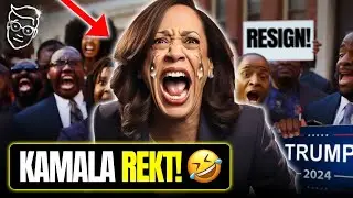 CHAOS: Kamala Harris SCREAMED OUT of LIVE Event by Democrat Activist | Kamala PANICS 'I'm Speaking!'