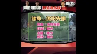 【二創車Cam｜狼少製作】條命係咁先喇｜周街亂跳車 唔知道為咩 (原曲：係咁先啦)