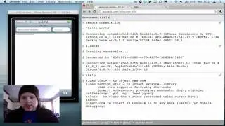 Remote debugging JavaScript in iOS